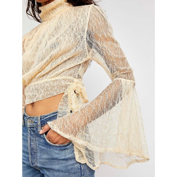 NWT Free People Rule Breaker Top / Tea - Picture 2 of 6